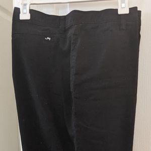 Ladies black wide leg pants